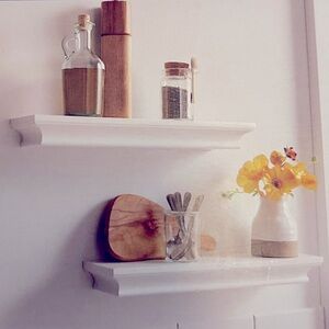 Threshold 2pc Wall Shelf Set White